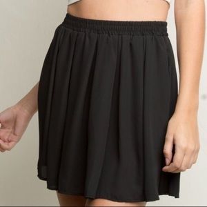 Brandi Melville Black Skater Skirt
